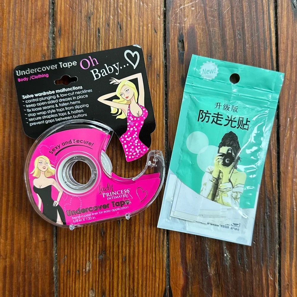 NEW Oh Baby Undercover Tape & Generic fashion tape- 2 packs total